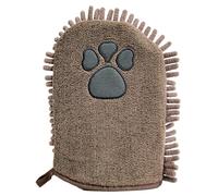 Serviettes sèches pour chiens Motif pattes Gants de séchage absorbants | Serviette pour petits chiens pour animalerie, Asile, extérieur, voyage, parc, maison, salon de toilettage