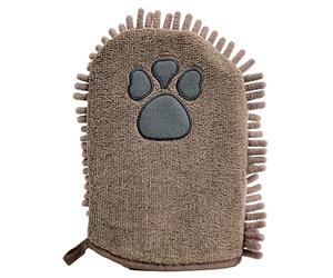 Serviettes sèches pour chiens Motif pattes Gants de séchage absorbants | Serviette pour petits chiens pour animalerie, Asile, extérieur, voyage, parc, maison, salon de toilettage