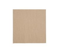 Serviettes Snacking Recyclées 2 Plis Pliage 1/4 Recyclable 330 mm Kraft x 2000
