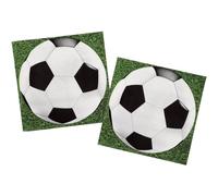 Serviettes thème du football - 20 pièces