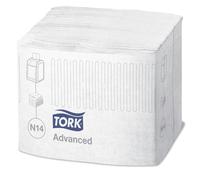 Serviettes Tork Xpressnap Fit blanches, la boite de 4320