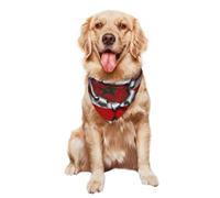 Serviettes Triangle pour Animaux 30X70Cm Amérique Cultivée Au Maroc, Racines Marocaines Chiens Bandana Foulards Lavable Bavoir Bandana Triangulaire Chiens pour Animal De Compagnie