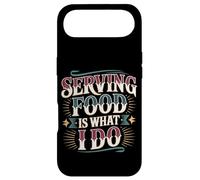Serving Food is What I Do L'agitation du Serveur - Coque pour iPhone Air