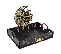 Serving Platter, Holiday Party, Decorative with Handles and Sturdy Design, with Compact Design, Sturdy Entertaining System, Easy Carry Solution for Kitchen Dining Room Living