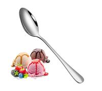 Serving Teaspoon - Coffee Spoon Metal Spoons For Serving, Rust-Resistant Cutlery, Multifunctional Dishwasher Safe Utensils For Home, Coffee, Ice Cream, Dessert, Restaurant, Kitchen Flatware Set,