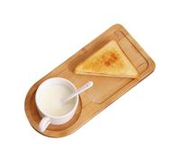 Serving Tray | Wooden Divided Food Display Board | Divided Serving Platter | For Appetizers Bread Cheese Family Gathering Picnic Banquet Party Holiday