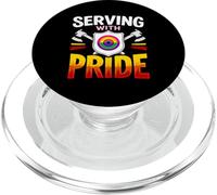 Servir avec fierté Identité Inclusion PopSockets PopGrip pour MagSafe