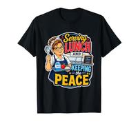 Servir Le déjeuner Keeping The Peace Lunch Lady T-Shirt