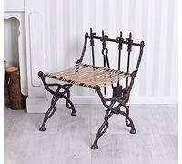 Serviteur de cheminée en fonte Porte-bûches en set Serviteur de cheminée 4 pièces Palazzo Exklusiv