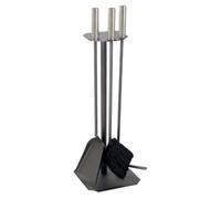 Serviteur de cheminée Lienbacher 3 pièces, anthracite