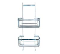 Serviteur de Douche 2 Niveaux ""Filaire Premium"" 60cm Chrome