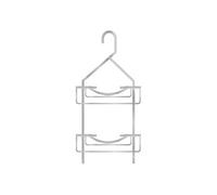 Serviteur de Douche 2 Paniers Filaire 57cm Chrome
