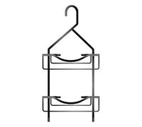 Serviteur de Douche 2 Paniers "Filaire" 57cm Noir