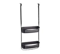 Serviteur de Douche 2 Paniers "Vesper" 69cm Noir