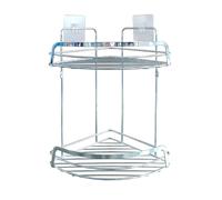 Serviteur de Douche Angle "Filaire Premium" 34cm Chrome