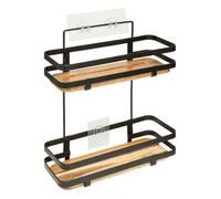 Serviteur de douche ""Blackacia"" 2 niveaux en acacia - 5 five simply smart