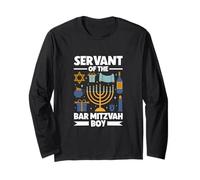 Serviteur de la Bar Mitzvah Manche Longue