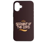 Serviteur du Seigneur - Célébrez l'amour du Christ Coque pour iPhone 16 Plus
