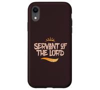Serviteur du Seigneur - Célébrez l'amour du Christ Coque pour iPhone XR