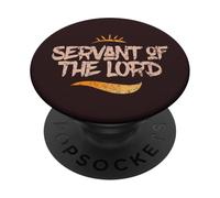 Serviteur du Seigneur - Célébrez l'amour du Christ PopSockets PopGrip Adhésif