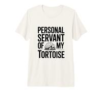 Serviteur Personnel de My Tortoise Humorous Pet Lover T-Shirt Haut de Gamme