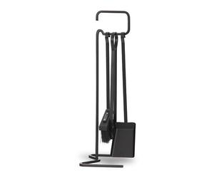 Serviteur pied - Noir - H50cm