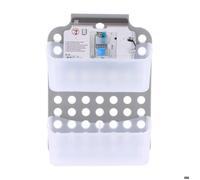Serviteur Pp Pour Paroi De Douche + 2 Paniers - Gris/transparent - TENDANCE