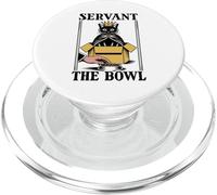 Serviteur The Bowl Cat Lover Cat in Box Funny Cat PopSockets PopGrip pour MagSafe
