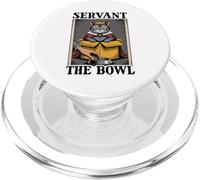 Serviteur The Bowl Cat Lover Cat in Box Funny Cat PopSockets PopGrip pour MagSafe