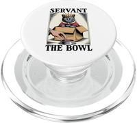 Serviteur The Bowl Cat Lover Cat in Box Funny Cat PopSockets PopGrip pour MagSafe