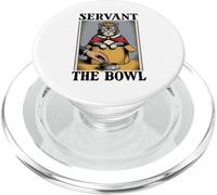Serviteur The Bowl Cat Lover Cat in Box Funny Cat PopSockets PopGrip pour MagSafe