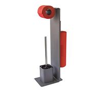 serviteur WC Brosse et dérouleur Wilson Carbone