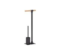 Wenko Serviteur WC Forli avec porte-rouleau et brosse à WC Noir