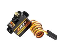 Servo analogique à Engrenages métalliques EMAX ES08MA II 12g et Servo numérique en métal EMAX ES08MD II 13g Compatible avec Avion RC FPV Drone Racing(ES08MA II)