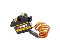 Servo analogique à Engrenages métalliques EMAX ES08MA II 12g et Servo numérique en métal EMAX ES08MD II 13g Compatible avec Avion RC FPV Drone Racing(ES08MD II)