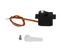 Servo de gouvernail pour bateau RC, pièce de rechange en plastique pour | Unité de direction en plastique noir pièce détachée pour bateau RC WL917 15 modèle réduit accessoire de réparation
