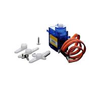 Servo electronic starter 9g Servo with Gear 4.8V-6V 1.6-1.8kg/cm, Compatible for RC Robot Helicopter Airplane Boat Control IDGTTLDF