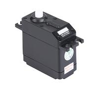 Servo Moteur à Rotation Continue, Couple élevé Double roulement engrenage métallique, Moteur servo 360 degrés Interface JR, for hobbyistes robotique RC modélisme éducatif projets DIY compétitions