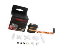 Servo numérique de remplacement pour modèles d'avion, C | ES3352 Servo avec arbre de sortie, accessoires de klaxon et fiche 3 fils