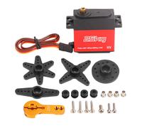 Servo numérique étanche, 25KG, faible bruit, Torsion élevée, 270 degrés, engrenage métallique 25T, pour bras robotisés, voitures RC