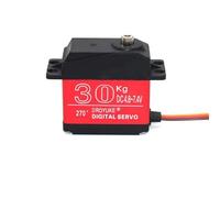 Servo numérique étanche avec des engrenages métalliques et 25 T bras Compatible avec les voitures et camions RC disponibles dans un couple de 20 kg de 25 kg de 30 kg de 35 kg et 180 270 degrés(30KG 18
