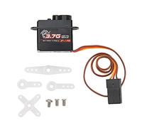 Servo Numérique RC 3,7G avec Engrenage Plastique, Set pour Voiture RC 1/24, Avion et Hélicoptère - Moteur Sans Balais, Faible Bruit, Haute Précision