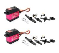Servo numérique standard à couple élevé en métal pour voitures télécommandées 6,8 V 40 kg