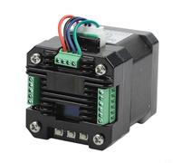 SERVO42D Pilote de moteur pas à pas en boucle fermée de 42 mm pour NEMA17 avec accélération de courbe, décélération, mouvement plus lisse, impression 3D CNC (moteur (RS485))