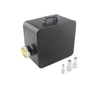 servoir Compensation Radiateur Kit De Réservoir D'eau Et Débordement Liquide Refroidissement 2l Litres Noir Argent Poli À Expansion Bouchon