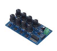 Servomoteur 8 voies, PCB intégré STM32 Bouton de contrôle de débogage RC Servo Testeur Bouton de réglage avec indicateur LED et mode commutable