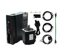 Servomoteur 80CST-A1C02430 750W 2.4N.m 4.8A AC Servo DriveHTNC-C30S-L20A-RABN-B Driver resistance RS485 contrôleur haute précision servo magnétique (750W)