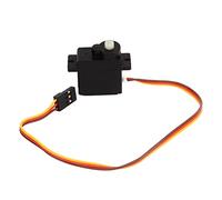 Servomoteur de direction 9G, servomoteur RC avec engrenage en plastique, servomoteur 4,8-6 V à faible bruit pour drones planeurs AE86, mini engrenages en plastique, conception
