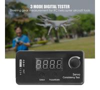 Servomoteur Numérique 3 Modes, Testeur De Consistance Esc Précis, Vérificateur De Mesure Ppm Pour Hélicoptère Rc, Équipement De Direction De Voiture