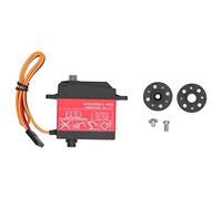Servomoteur Numérique à Double Axe 26KG, Servomoteur à Rotation Continue à Couple élevé et à Faible Bruit avec Bras Servo pour Robots RC